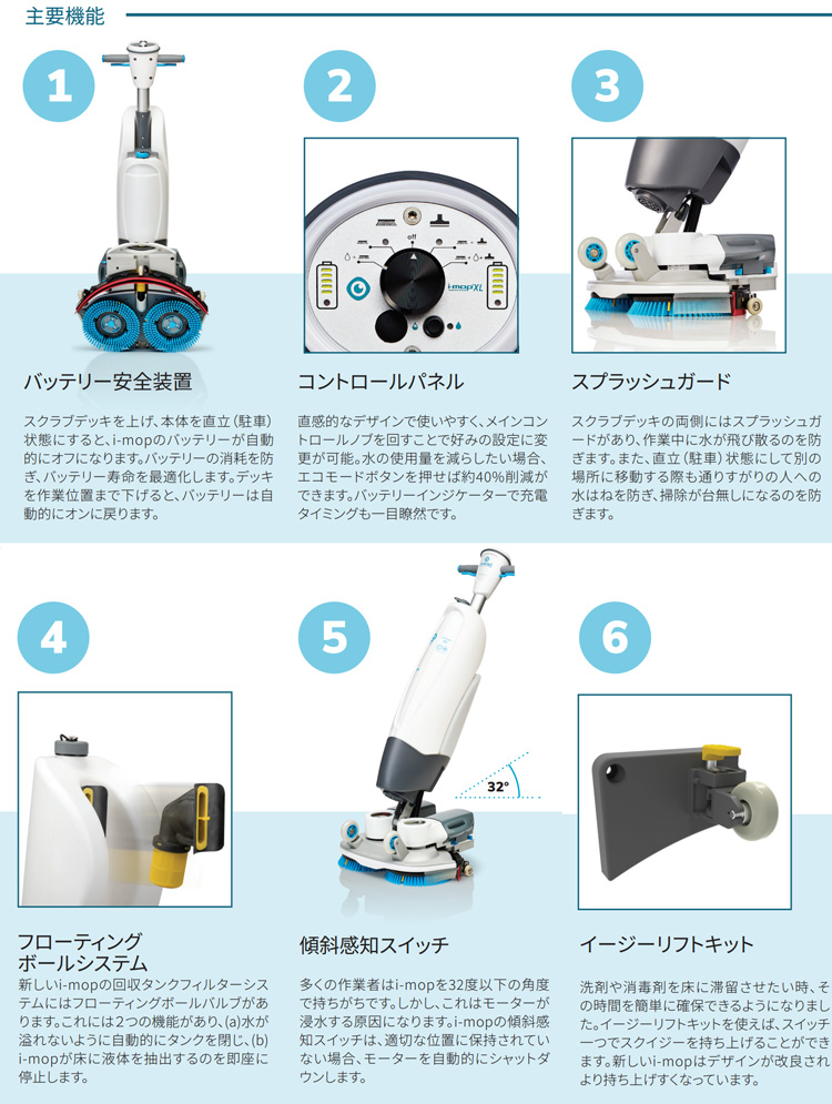 i-mop XL 特長詳細