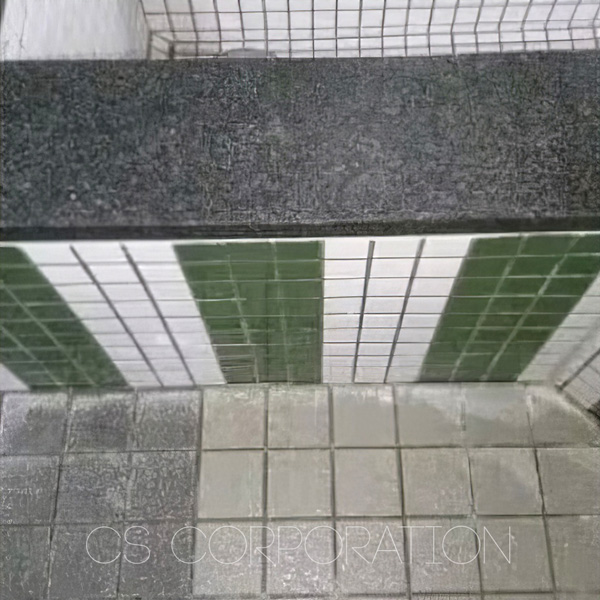 浴槽ふち 洗浄後