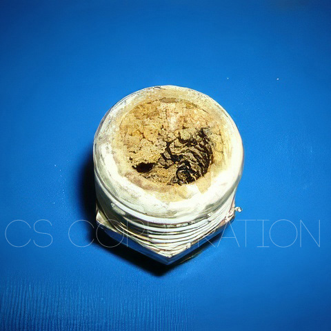 ボイラー内付着物 洗浄前