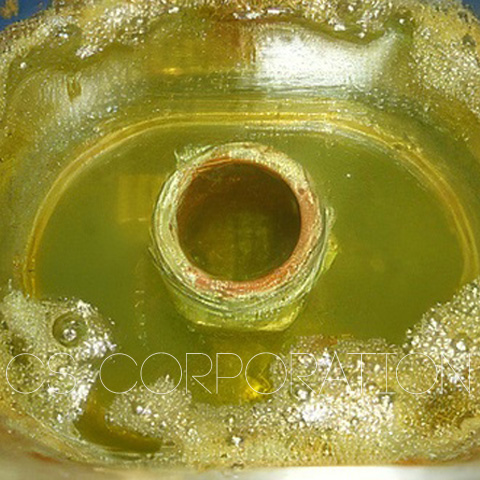 ボイラー内付着物 10分経過