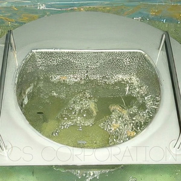 ヘアキャッチャー 10分後 分解終了