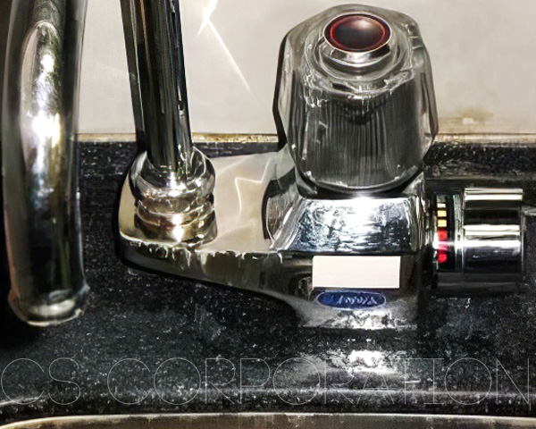 カラン洗浄剤 洗浄後